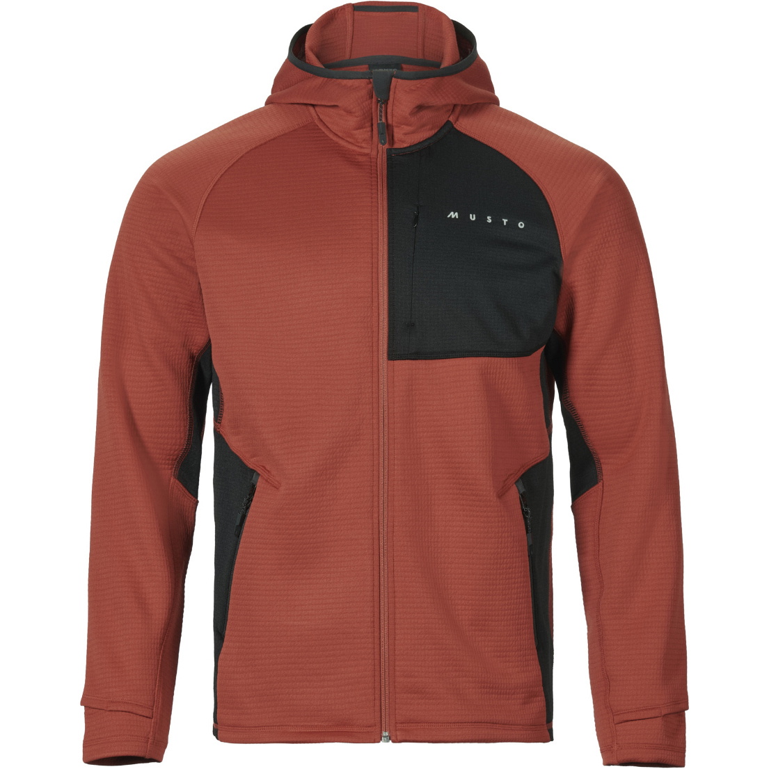 2025 Musto Mens Evo Thermal Hooded Tech FL Jacket 84188 - Rust